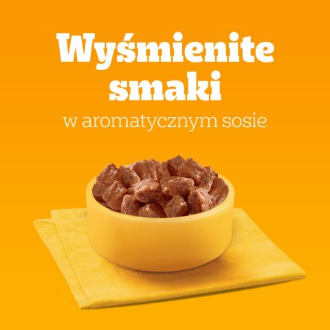 Pedigree Mokra Karma Dla Dorosłych Psów Saszetka Mix Smaków (Z Kurczakiem I Warzywami, Z Wołowiną I Warzywami, Z Indykiem I Marc Pedigree