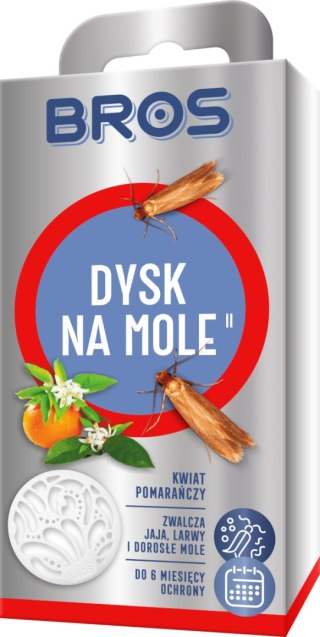 Bros Dysk Na Mole Kwiat Pomarańczy 1szt Bros Sp z o.o.