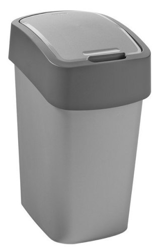 Curver Flip Bin Kosz Na Śmieci Szaro-Grafitowy 10l Curver
