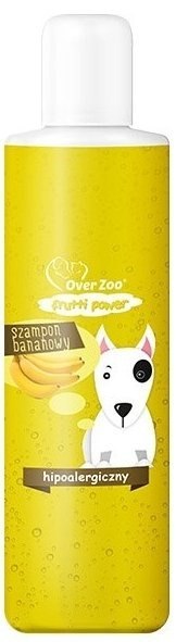 OVER ZOO Szampon Frutti Power Bananowy Hipoalergiczny 200ml Over Zoo