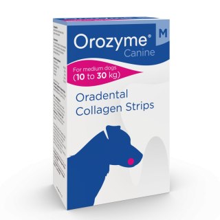 Orozyme Oradental Collagen Strips Kolagenowe Płatki Czyszczące Dla Psa M 141g Animalcare