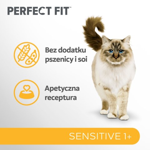 PERFECT FIT Sensitive 1+ Z Indykiem 7kg Perfect Fit