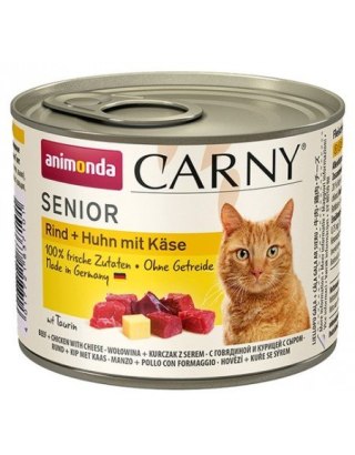 Animonda Cat Carny Senior Wołowina + Kurczak Z Serem 200g Animonda