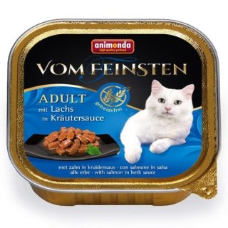 Animonda Cat Vom Feinsten Adult Łosoś W Sosie Ziołowym 100g Animonda
