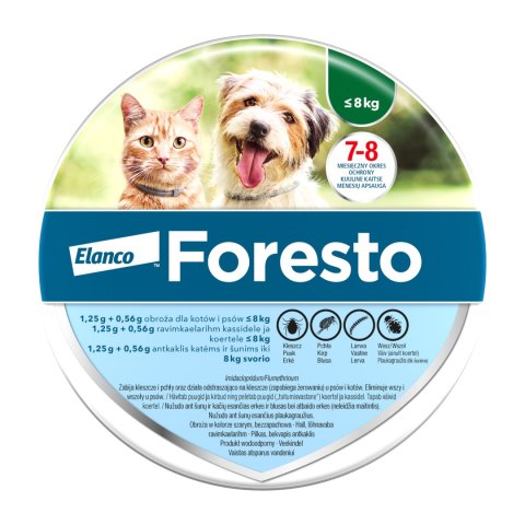 Bayer Foresto Obroża Dla Kotów I Psów 38cm Elanco
