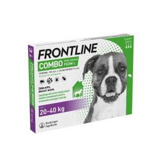 FRONTLINE Combo Spot-On Dla Psów 3x2,68ml Frontline (Boehringer Ingelheim)