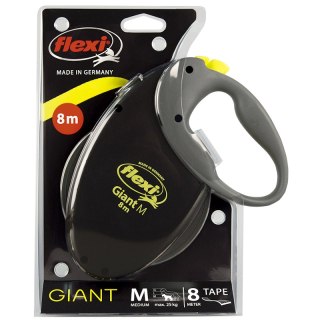 Flexi Smycz Giant Taśma M 8m Do 25kg Neon Flexi