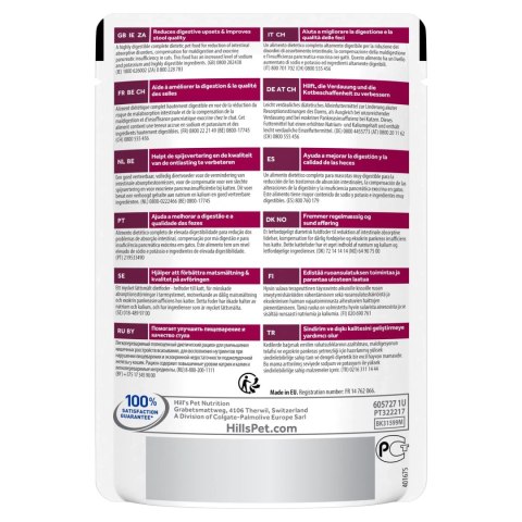 Hill's PD Prescription Diet Feline i/d Z Łososiem 85g Hills