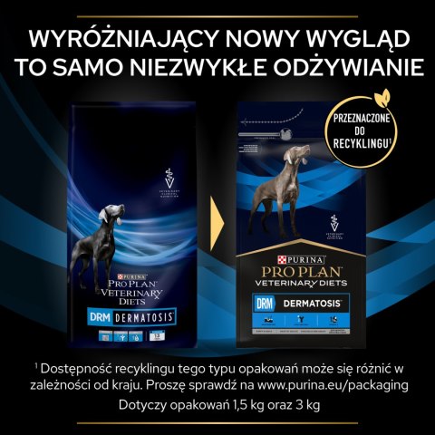 PURINA Pro Plan Veterinary Diets DRM Dermatosis 12kg PRO PLAN Veterinary Diets