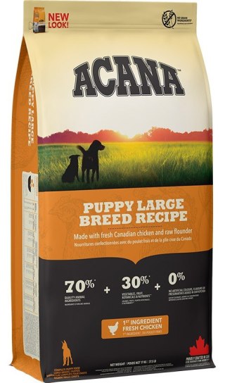 Acana Heritage Puppy Large Breed 17kg Acana