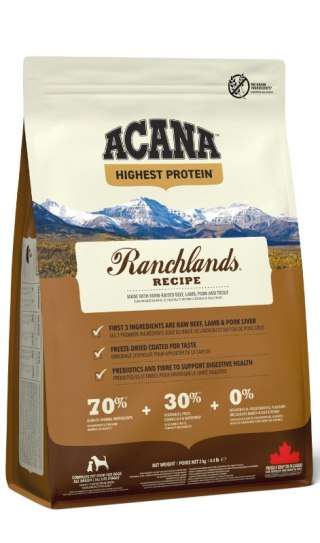 Acana Regionals Ranchlands Dog 2kg Acana