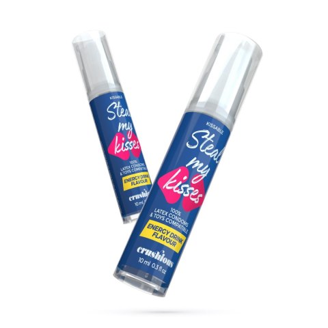 CRUSHIOUS STEAL MY KISSES ENERGY DRINK FLAVOUR LUBRICANT GEL 10ML Crushious