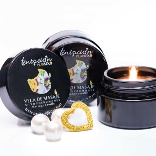 PASSION FRUIT SCENTED PHEROMONE CANDLE 20ML TENTACIÓN PLAY SEX Tentación Play Sex
