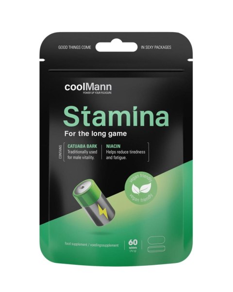CoolMann STAMINA - 60 tablets Cobeco