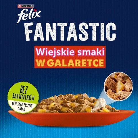 Felix Fantastic Wiejskie Smaki W Galaretce 12x85g Felix