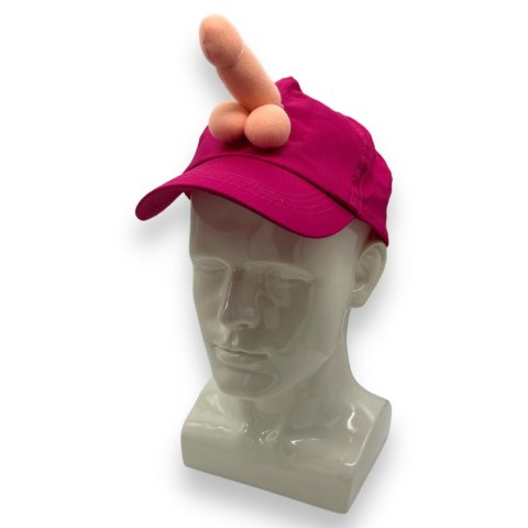 Kinky Pleasure - DS002 - Cap With Penis - Pink - One Size Kinky Pleasure