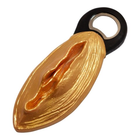 Kinky Pleasure - DS014 - Pussy Bottle Opener - Quirky and Fun Tool -Silver Kinky Pleasure