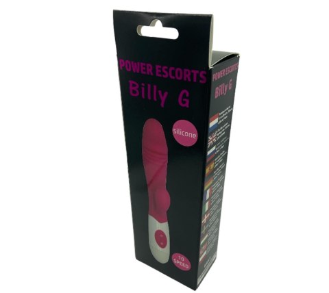 Power Escorts - BR53 - Billy G Tarzan Vibrator - 10-Speed - 20 CM Power Escorts