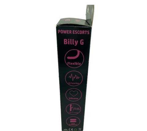 Power Escorts - BR53 - Billy G Tarzan Vibrator - 10-Speed - 20 CM Power Escorts