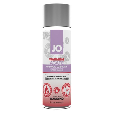System JO - For Her Agape Glijmiddel Warm 60 ml JO