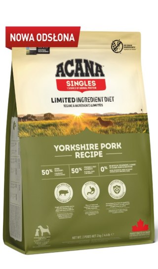 Acana Singles Yorkshire Pork 2kg Acana