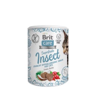 Brit Care Cat Snack Superfruits Insect Hypoallergenic 100g Brit
