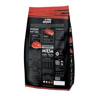 PAN MIĘSKO Wołowina Z Koziną M 9kg PAN MIĘSKO