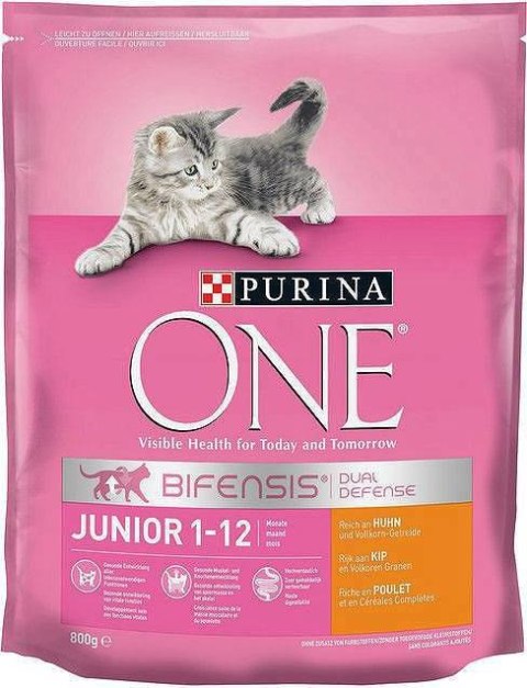 Purina One Junior Karma Z Kurczakiem Dla Kociąt 800g PURINA ONE
