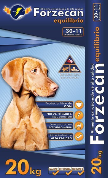 Forzecan Equilibrio 45% MIĘSA bez GMO 20kg Forzecan