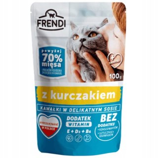 Frendi kawałki w delikatnym sosie z kurczakiem 100g Frendi