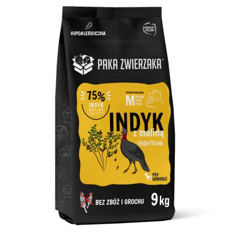 Paka Zwierzaka - Seventh heaven - Indyk z maliną (turkey & raspberry) 9kg Paka Zwierzaka
