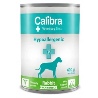Calibra Veterinary Diets Hypoallergenic Insect Rabbit Karma Dla Psa 400g Calibra