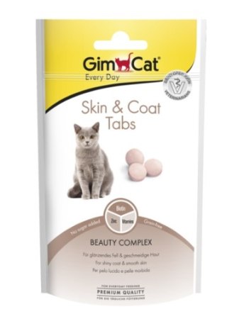 GIMCAT Skin&Coat Tabs 40g Gimborn