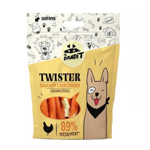 Mr. Bandit Twisters Zawijasy Dla Psa Kurczak 80g MR. Bandit