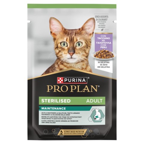 Purina Pro Plan Sterilised Karma Dla Kota Z Indykiem 85g Purina Pro Plan