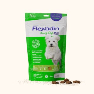Vetoquinol Flexadin Young Dog Mini Kąski Dla Psa 60 Sztuk Vetoquinol