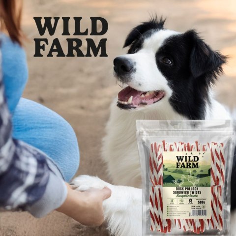 Wild Farm Kanapka Z Kaczką 500g Przysmak Dla Psa Wild Farm