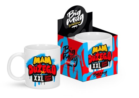 BIG MUG - Kubek 800ml - Mam dużego House of Mugs