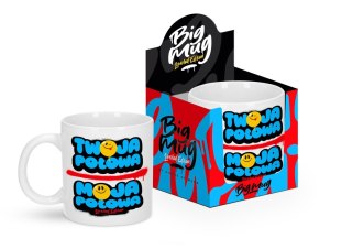 BIG MUG - Kubek 800ml - Twoja połowa, moja połowa House of Mugs
