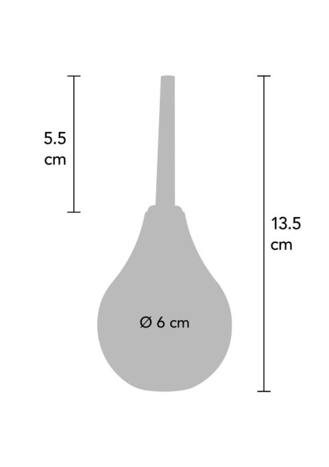The Cleaner 75ml Anal Douche Blue TOYJOY