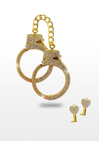 Diamond Wrist Cuffs Gold Gold Taboom
