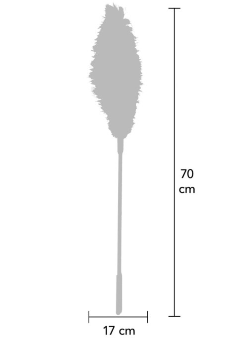 Double Feather Tickler Purple Hidden Desire