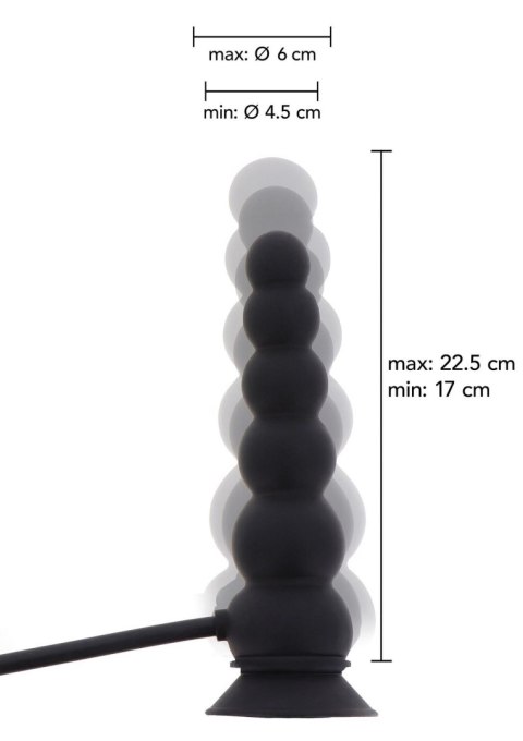 Hidden Desire Extreme Inflatable Suction Base Plug - Expert Hidden Desire