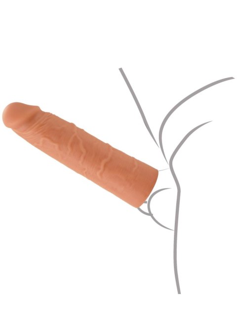 Penis Sleeve Liquid Silicone 15 cm Hidden Desire
