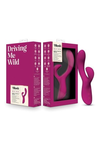 BLUSH QUINN RABBIT VIBRATOR BURGUNDY Blush