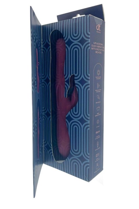 PULZ MORGAN UP AND DOWN DUO VIBRATOR WITH ROTATING BEADS Dreamtoys