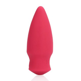 Cone Shaped Bullet Vibrator - Blushing Red Loveline