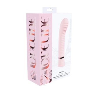 Divine - Ribbed G-spot Vibe - Pink Loveline