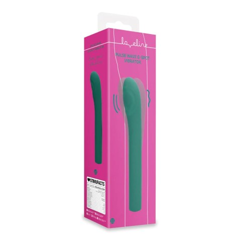 Pulse Wave G-Spot Vibrator - Green Crystal Loveline