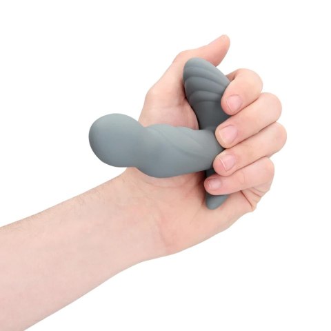 Rotating Prostate Stimulator with Remote Control - Gotham Grey Loveline
